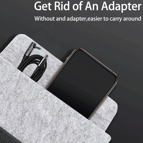 TECPHILE - 100W Magnetic Charging Cable with Adapter for Acer Laptop - 6