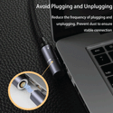 TECPHILE - 100W Magnetic Charging Cable with Adapter for Asus Zenbook - 11