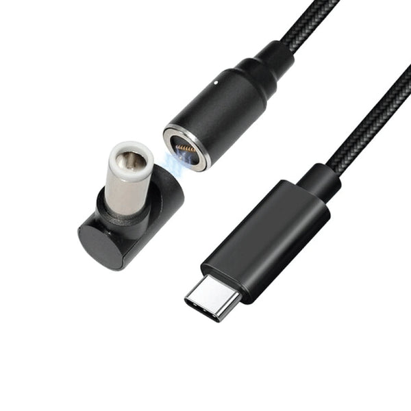 TECPHILE 100W Magnetic Charging Cable with Adapter for Dell Laptop