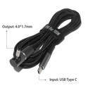 TECPHILE - 100W Magnetic Charging Cable with Adapter for Dell Laptop - 13