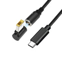 TECPHILE - 100W Magnetic Charging Cable with Adapter for Lenovo Laptop - 1
