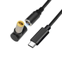 TECPHILE - 100W Magnetic Charging Cable with Adapter for Lenovo Laptop - 6