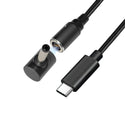 TECPHILE - 100W Magnetic Charging Cable with Adapter for Lenovo Laptop - 15