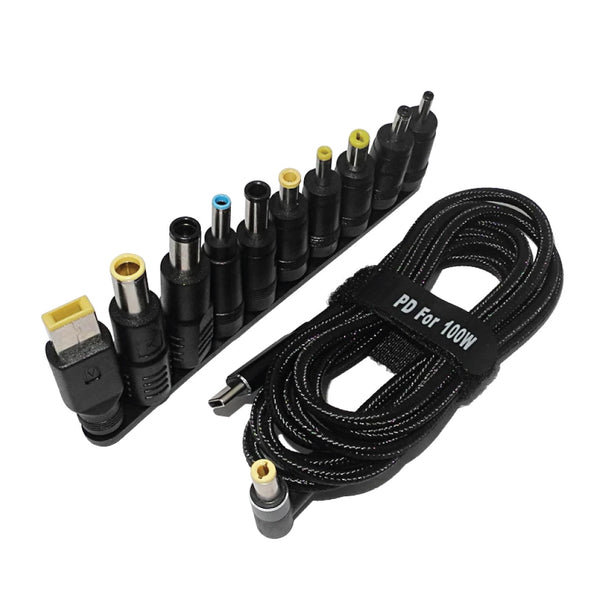 TECPHILE - Multifunctional DC Plugs for Laptop Charger - 4