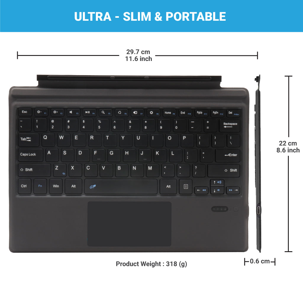 Concept-Kart-TECPHILE-1089A-C-Wireless-Magnetic-Keyboard-for-Surface-Pro-Grey-1_4