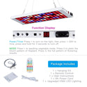 TECPHILE - 300W LED Grow Light for Indoor Plants - 3