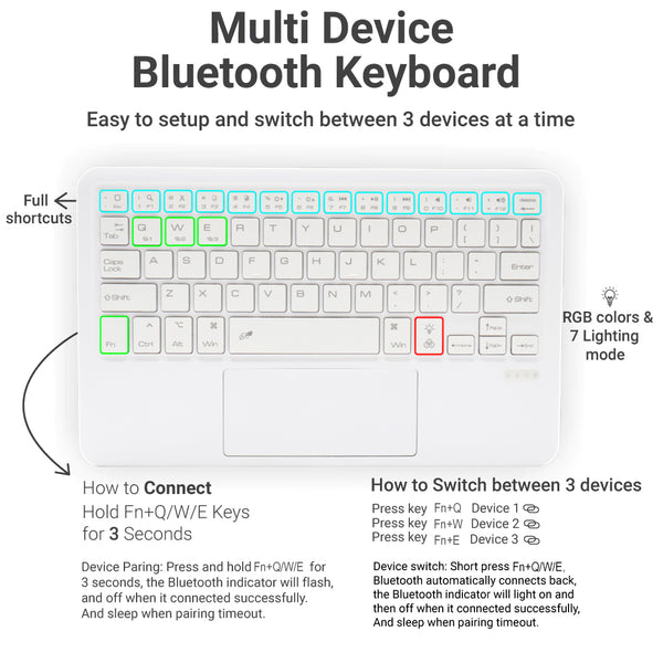 B102D Wireless Keyboard - 10