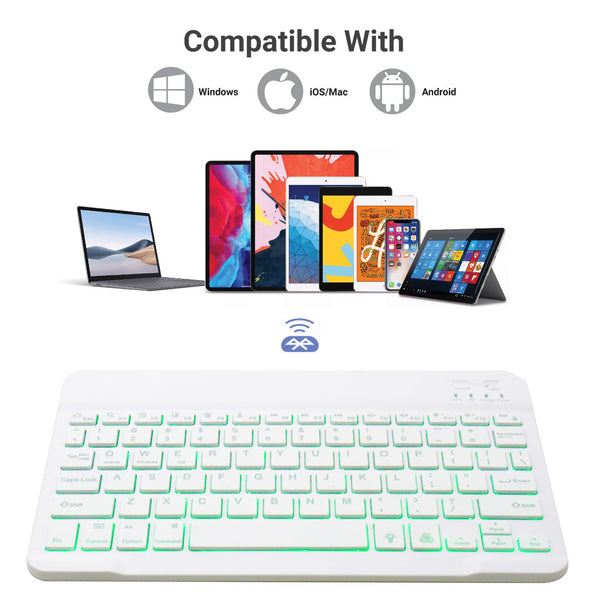 TECPHILE - CS030D Wireless Keyboard - 16