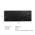 TECPHILE - F901 Wireless Keyboard - 6