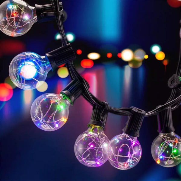 TECPHILE - G45-B RGBW LED String Light Bulbs - 1