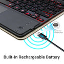 TECPHILE HK131T Wireless Keyboard Case For iPad Pro 12.9" - 4