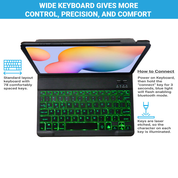 HKP610D Keyboard Case for Samsung Tab S6 Lite - 3