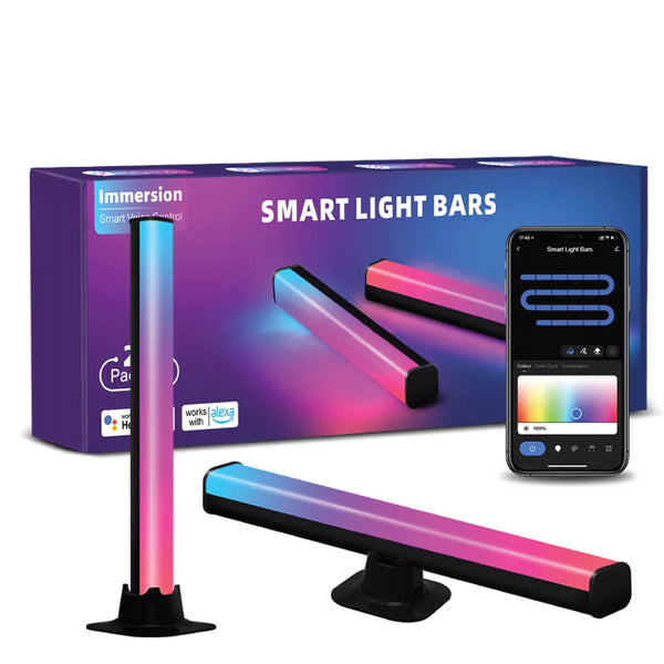 TECPHILE - K83 WiFi TV LED Bars Light - 1