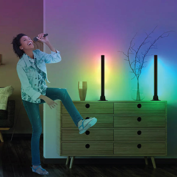 TECPHILE - K83 WiFi TV LED Bars Light - 6
