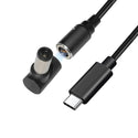 TECPHILE - 100W Magnetic Charging Cable with Adapter for HP Laptop - 6