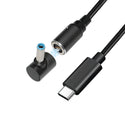 TECPHILE - 100W Magnetic Charging Cable with Adapter for HP Laptop - 14