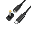TECPHILE - 100W Magnetic Charging Cable with Adapter for HP Laptop - 1