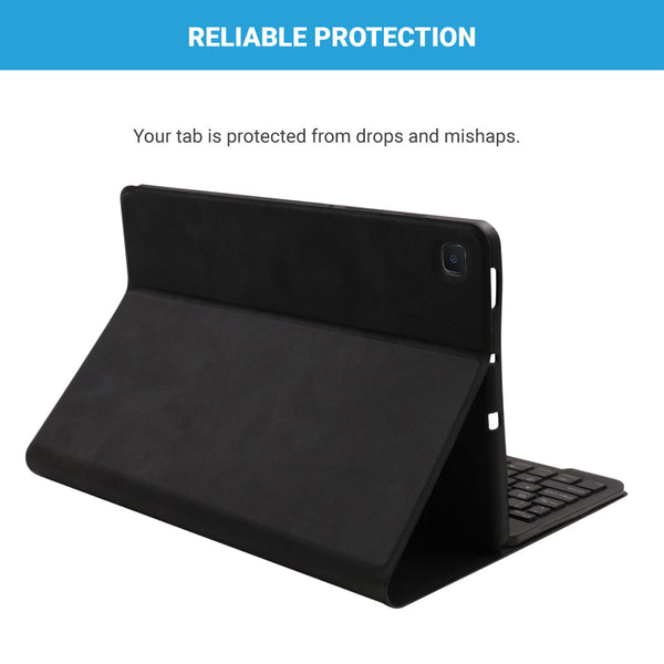 TECPHILE - PS-P610D Wireless Keyboard Case for Samsung Tab S6 Lite - 8
