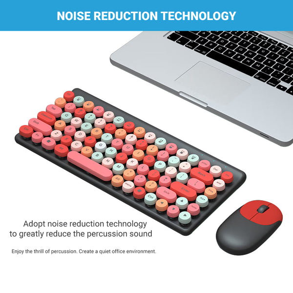 TECPHILE - QW02 Wireless keyboard & Mouse Set - 5