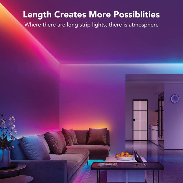 TECPHILE - RGBWIC LED Strip Light - 20