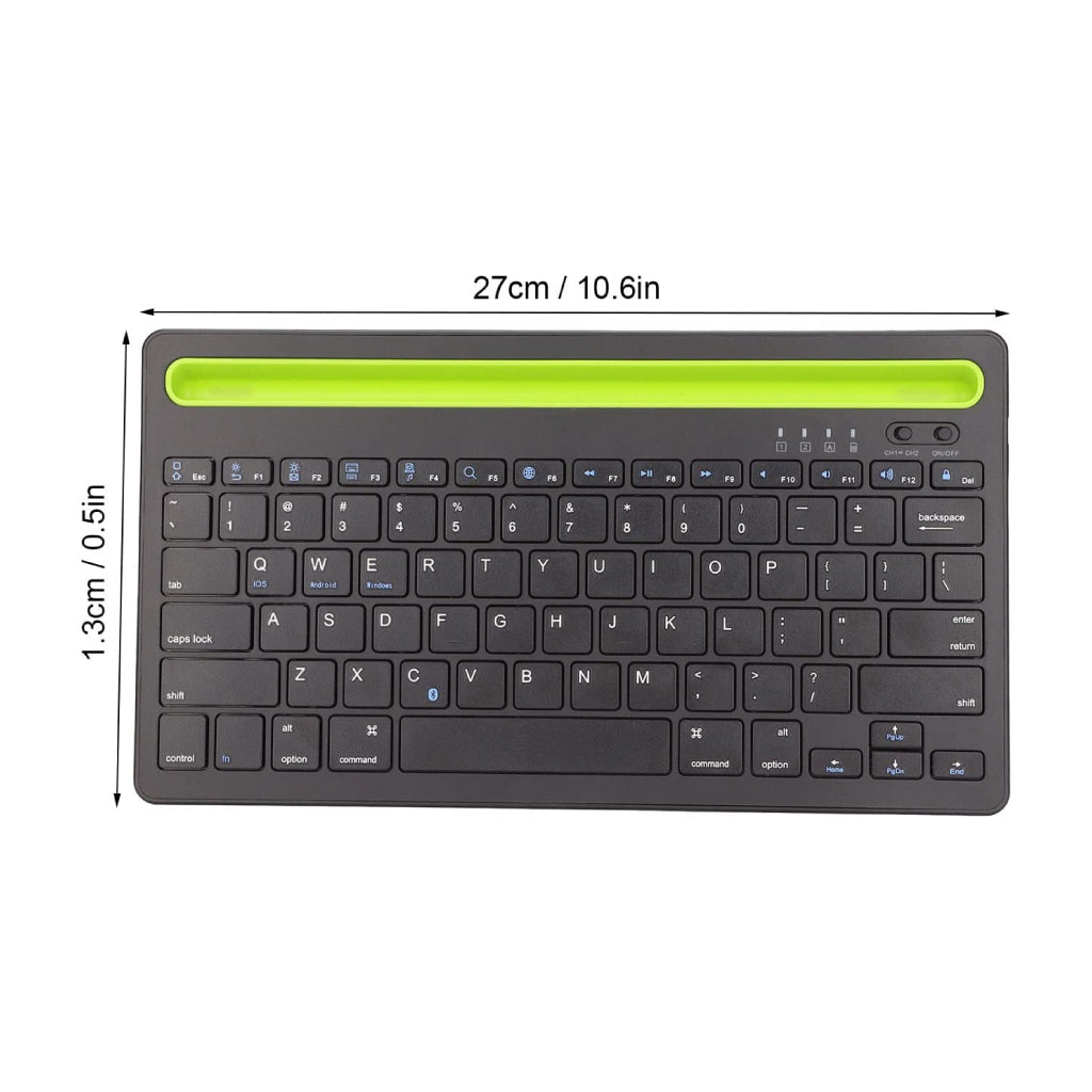 TECPHILE RK908 Muti-device Bluetooth Wireless Keyboard | Concept Kart