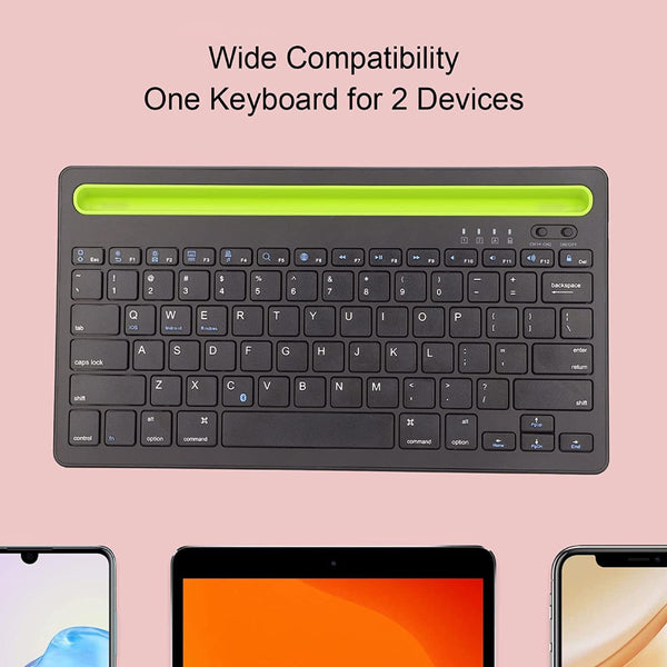 TECPHILE - RK908 Wireless Muti-device Keyboard - 3