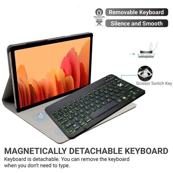 T500D  Wireless Keyboard Case For Samsung Tab A7 10.4 - 4