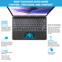 TECPHILE - T730C Wireless Keyboard Case for Samsung Galaxy S7 FE / S7+ - 2