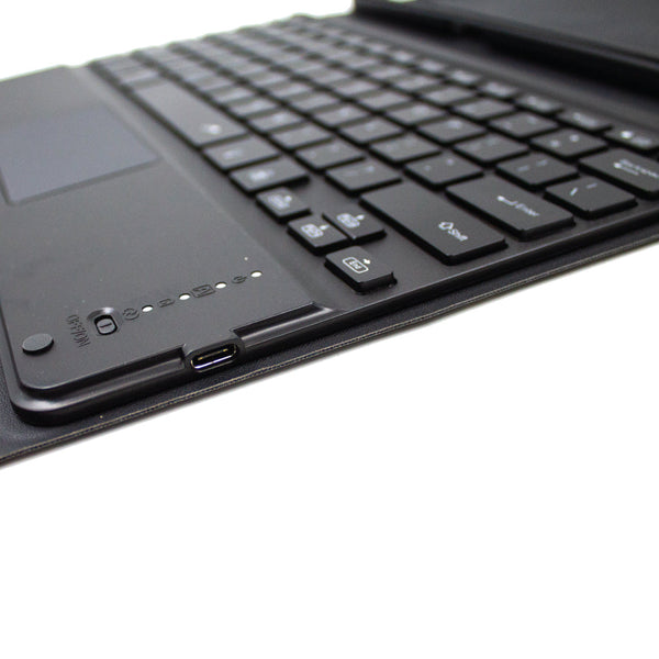 TECPHILE - T730T Wireless Keyboard Case for Samsung Galaxy S7FE/S7+ - 4