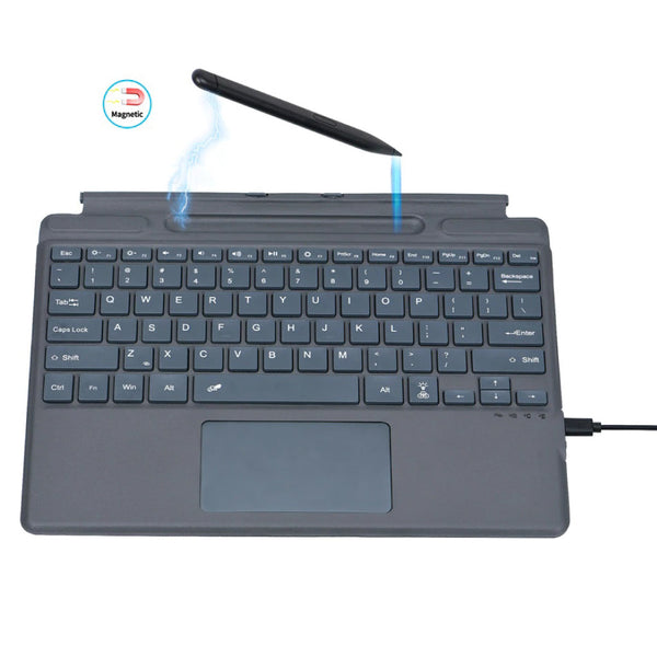 TECPHILE - 2098D Wireless Keyboard for Surface Pro 8/9/X - 3