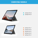 TECPHILE - K17 Pro Wireless Magnetic Keyboard for Surface Pro 8/X/9 - 4