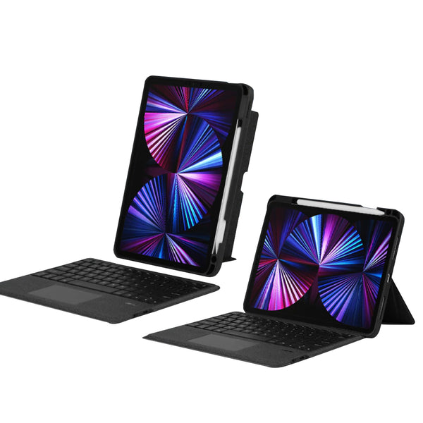 TECPHILE - YJ129 Wireless Keyboard Case for iPad Pro 12.9 inch - 14