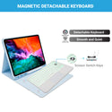 TECPHILE - YM131T Wireless Keyboard Case for iPad Pro 12.9" - 4