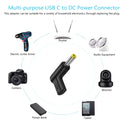TECPHILE - 12V USB C PD to DC Charging Converter - 22