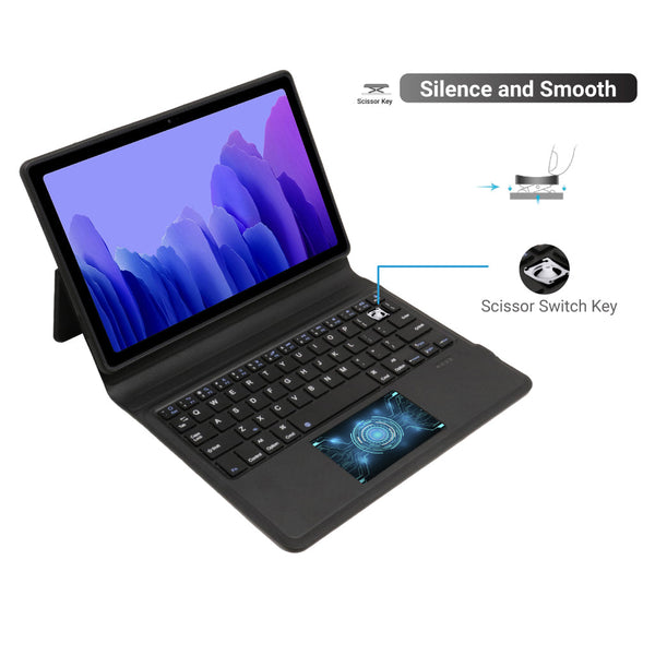 TECPHILE – S-T500 Wireless Keyboard Case for Samsung Tab A7 - 3