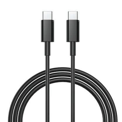 Close-up of USB-C to USB-C charging cable included with URVNS - C39 66W Mini Car Charger, suitable for high-speed data and power transfer.