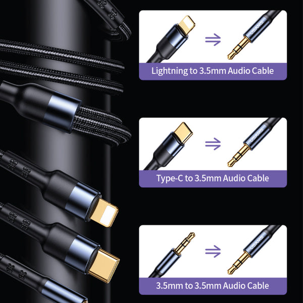 USAMS - US-SJ556 3IN1 Audio Cable - 7