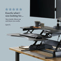 VariDesk - Pro Plus 36 Standing Desk for Desktops - 4