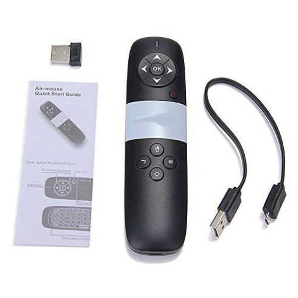 TECPHILE - WS-505 Wireless Air Mouse - 12