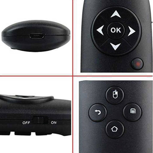 TECPHILE - WS-505 Wireless Air Mouse - 10