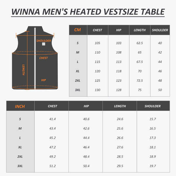 Winna - WNVH7 Heated Jacket for Men - 7