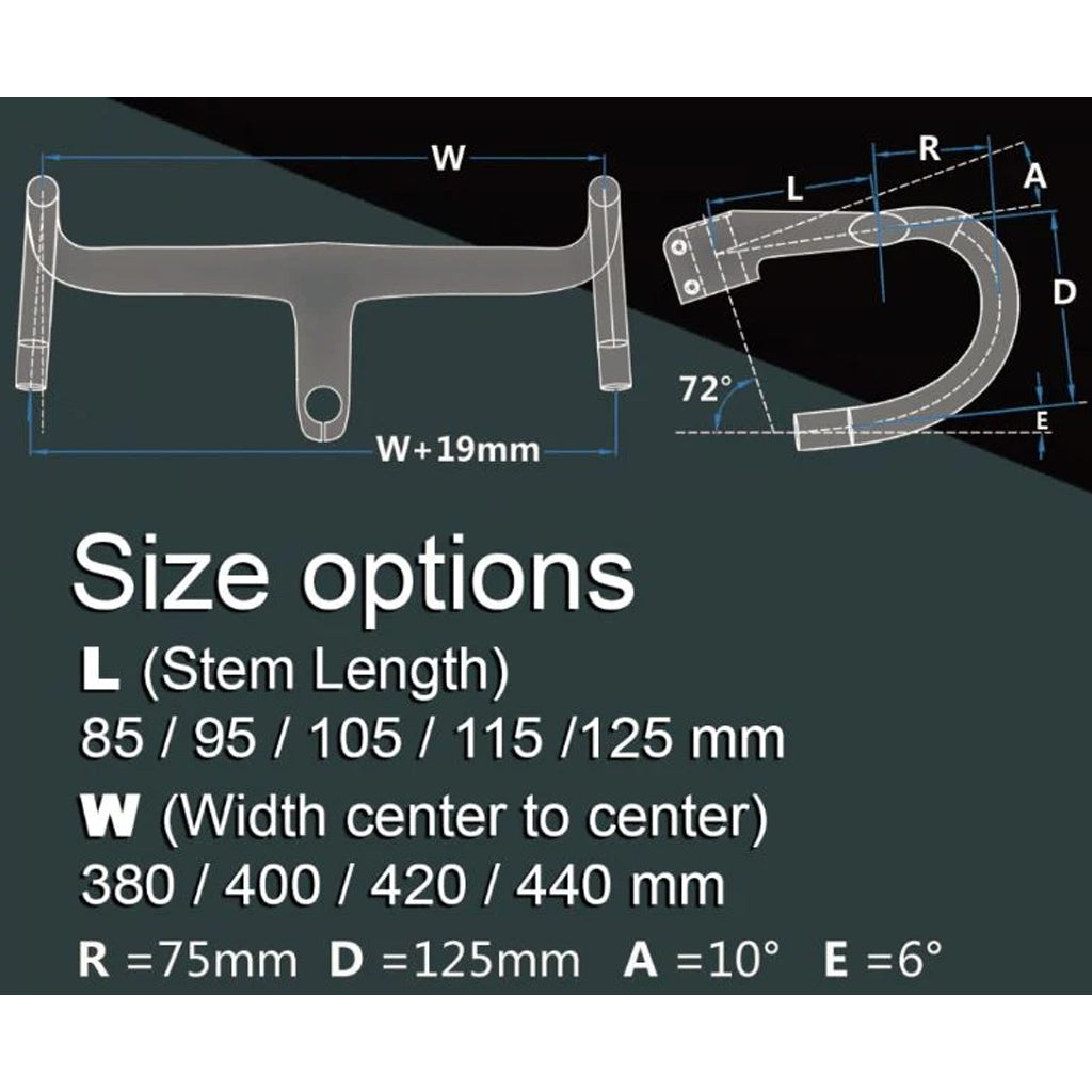 Winspace - Zero Integrated Bar and Stem Handlebar