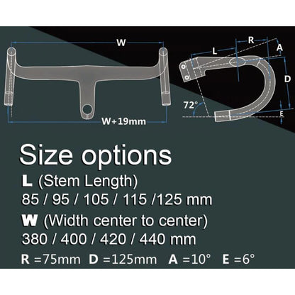 Winspace - Zero Integrated Bar and Stem Handlebar