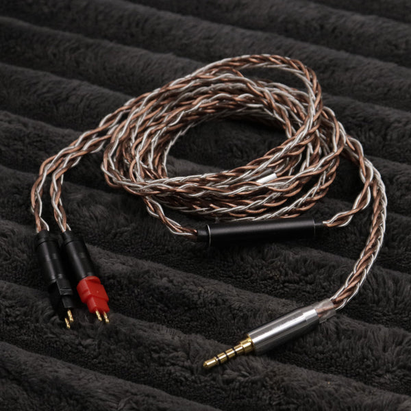 XINHS - 8 Core Upgrade Cable for Sennheiser HD650 - 2
