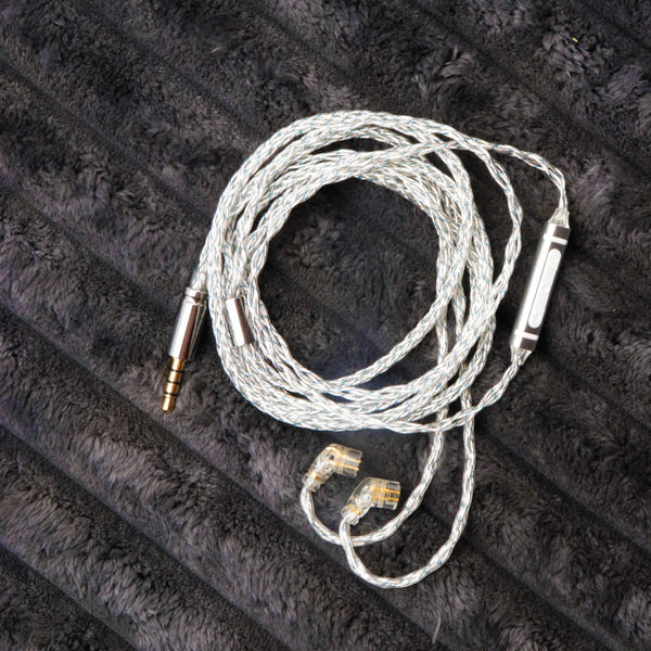 XINHS - 8 Core Silver Plated Upgrade Cable for IEM - 7
