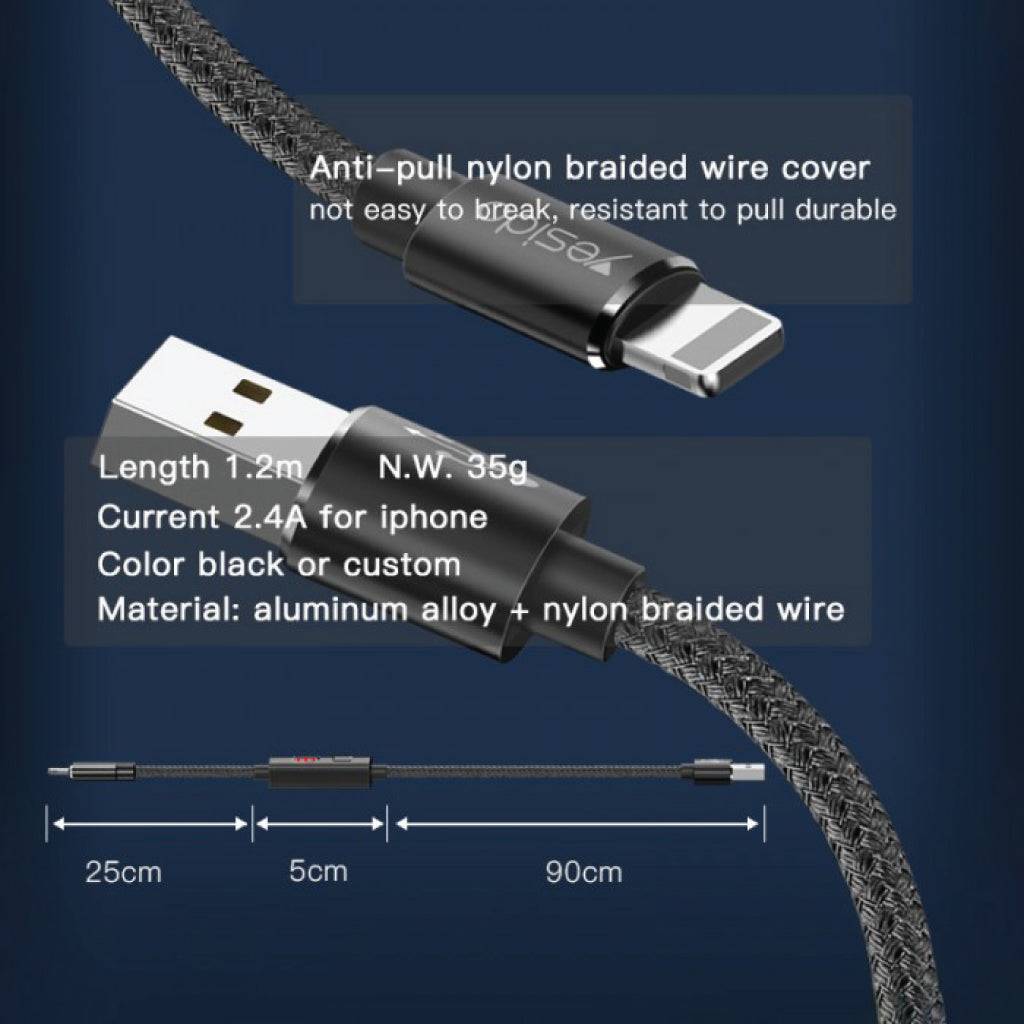 Concept-Kart-YESIDO-CA-46-Type-C-Fast-Charging-Cable-Black-0_10