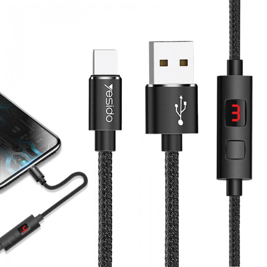 Concept-Kart-YESIDO-CA-46-Type-C-Fast-Charging-Cable-Black-1_9