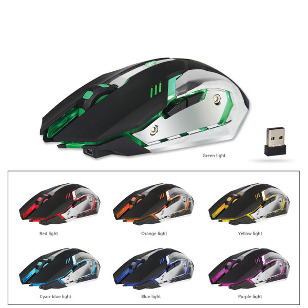 ZERODATE - X70 Wireless Gaming Mouse - 11
