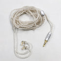 ZR Audio - 4 Core Silver Plated Upgrade Cable for IEM (3M) - 1