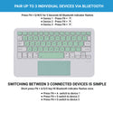 TECPHILE - B102 Wireless Keyboard with Touchpad - 31